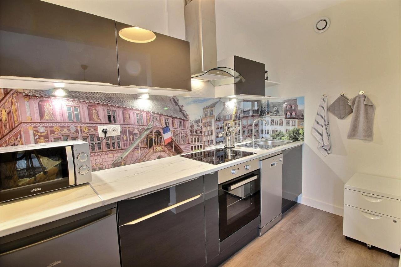 La Suite Panoramic - Parking - Gare - Centre-Ville Mulhouse Luaran gambar